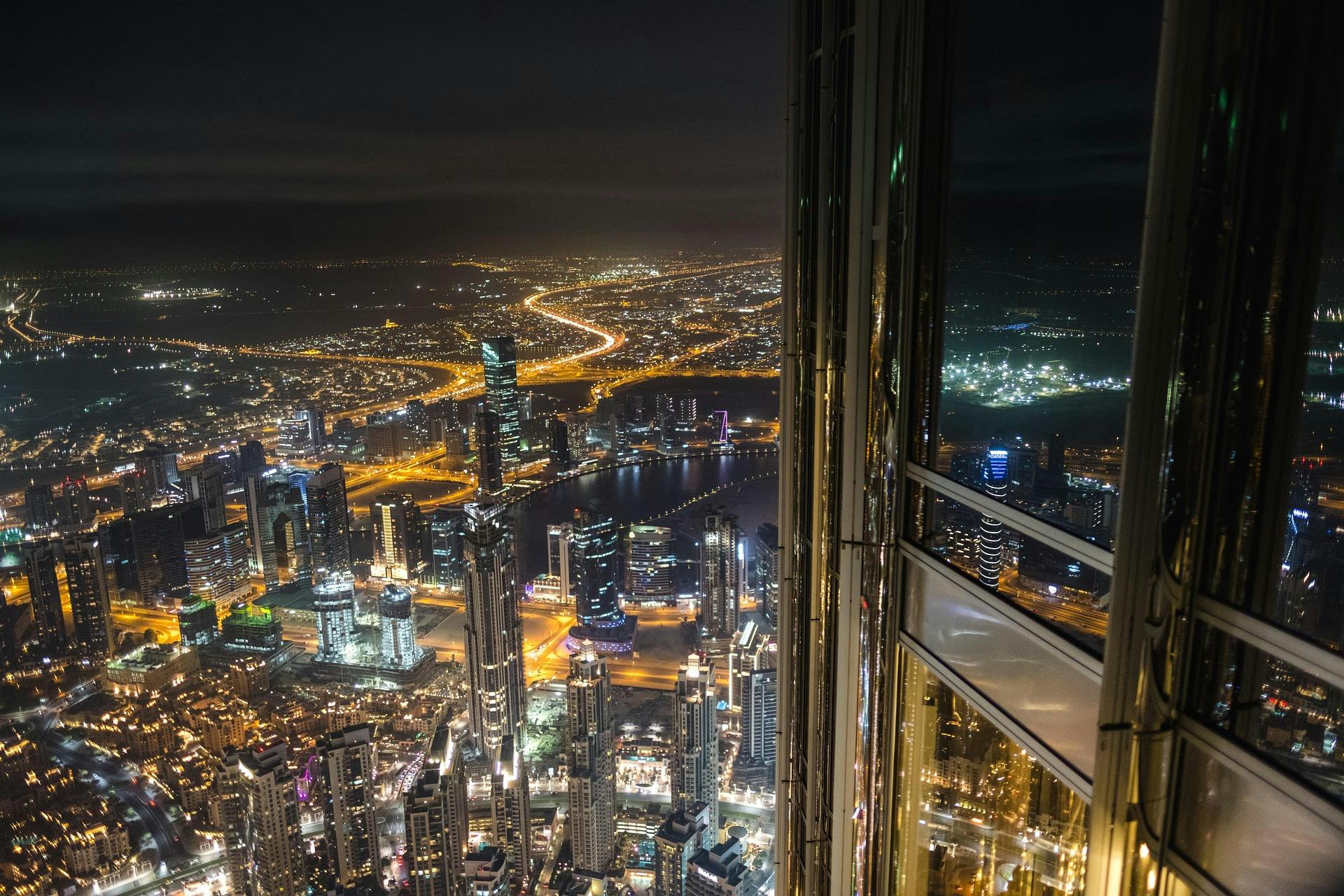 Burj Khalifa At The Top-Night Views